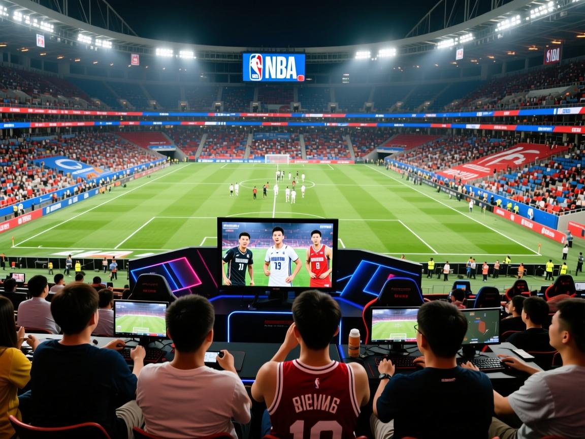 热衷足球的球迷聚集观看几支球队的风采 第2张